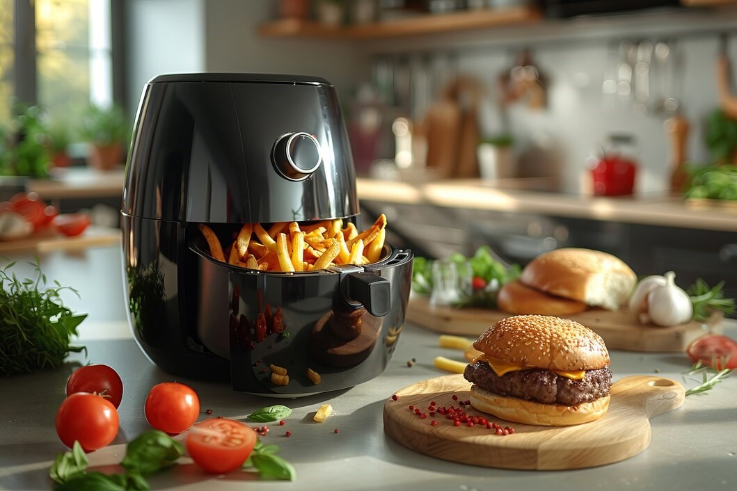debate sobre as calorias de batatas fritas na air fryer