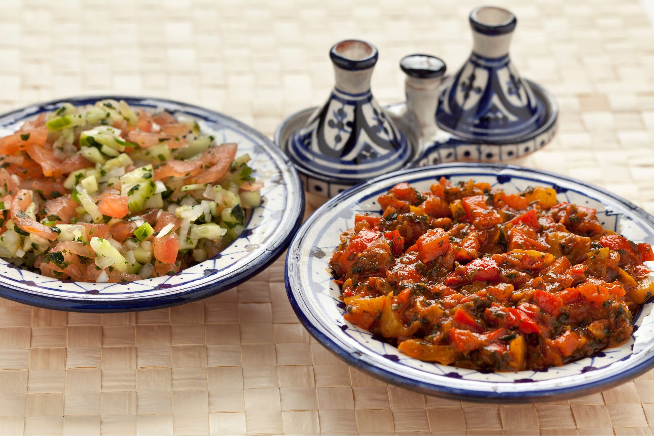 MAwebzine - moroccan salads healthy food in morocco