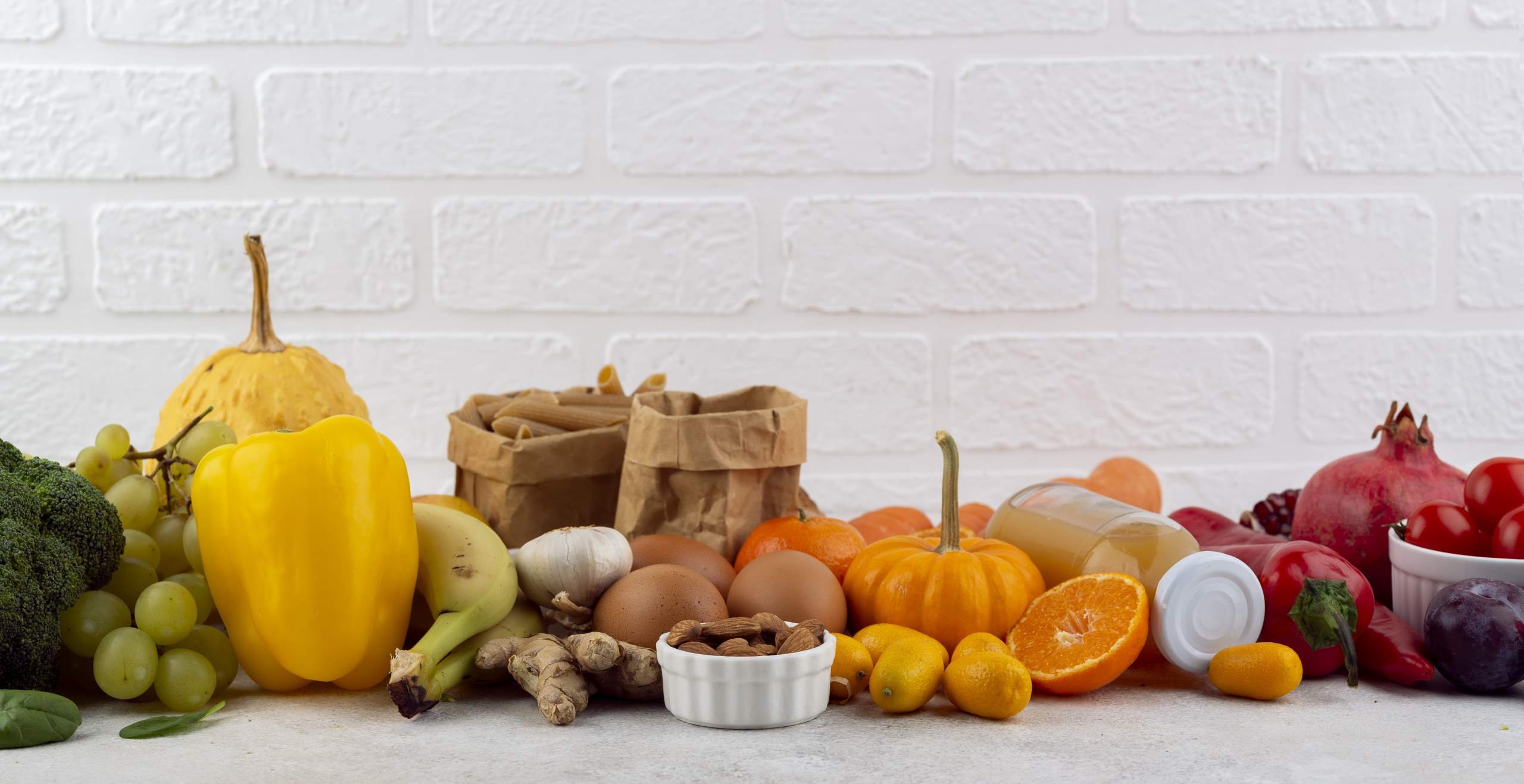 frutas e legumes saudáveis da estação