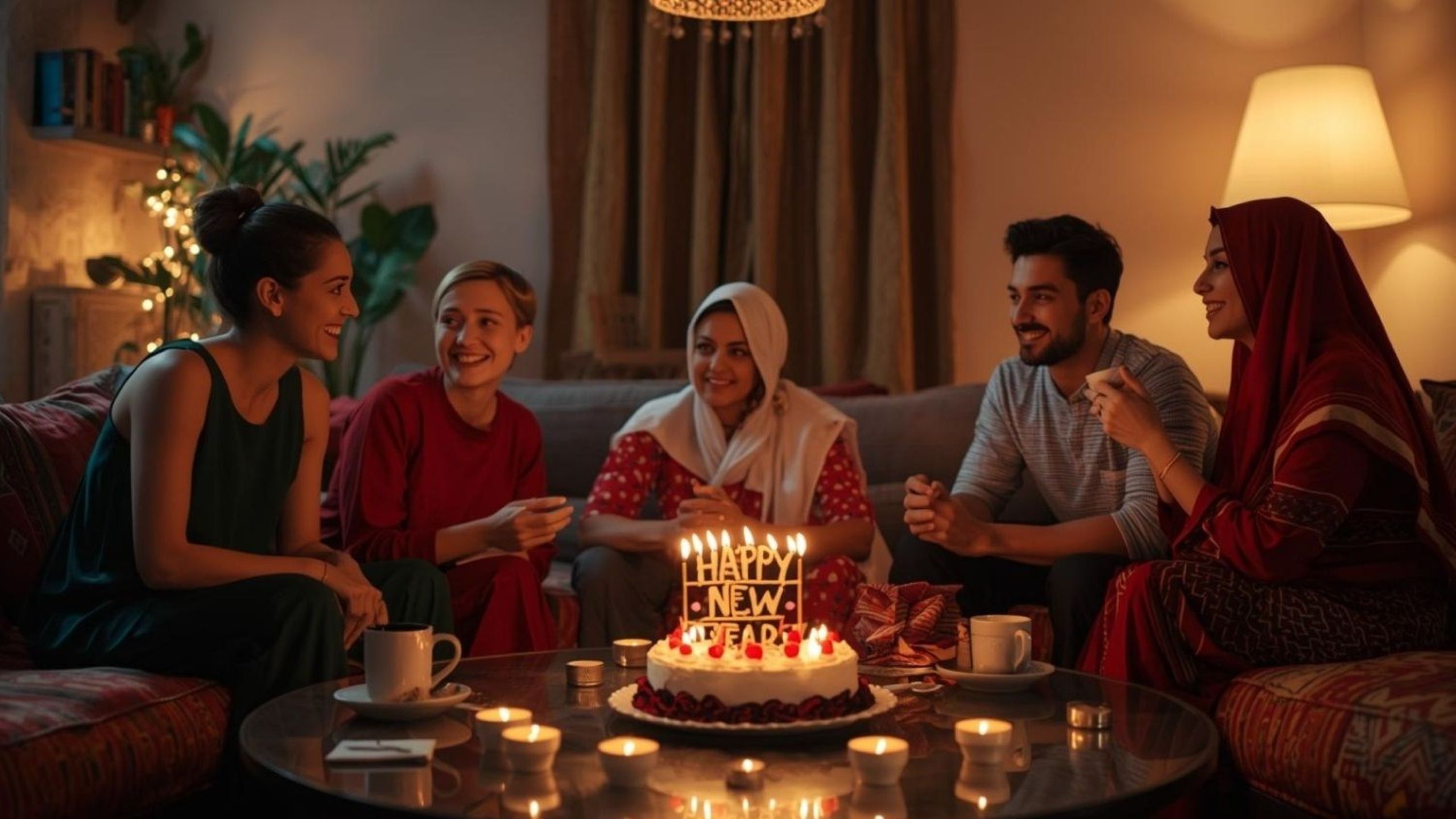 Maghrebi new year celebrations with Moroccan community gathering for cultural resolutions